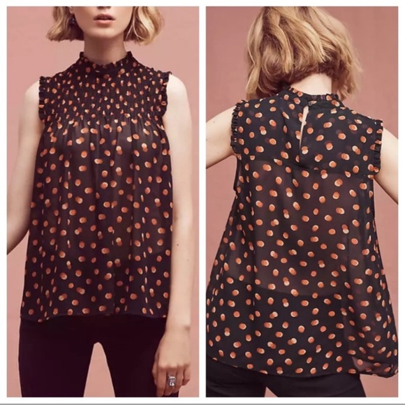 Anthropologie Maeve Darby blouse 2 - Picture 1 of 5